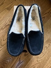 Ugg Ansley Slippers, Size 9, Black