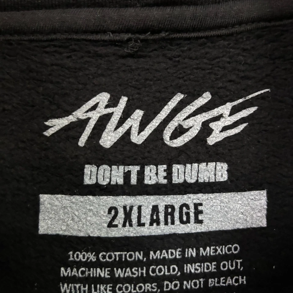 Sudadera con capucha ASAP Rocky x AWGE American Sabotage BV Rolling Loud talla 2XL Foto 4 de 4