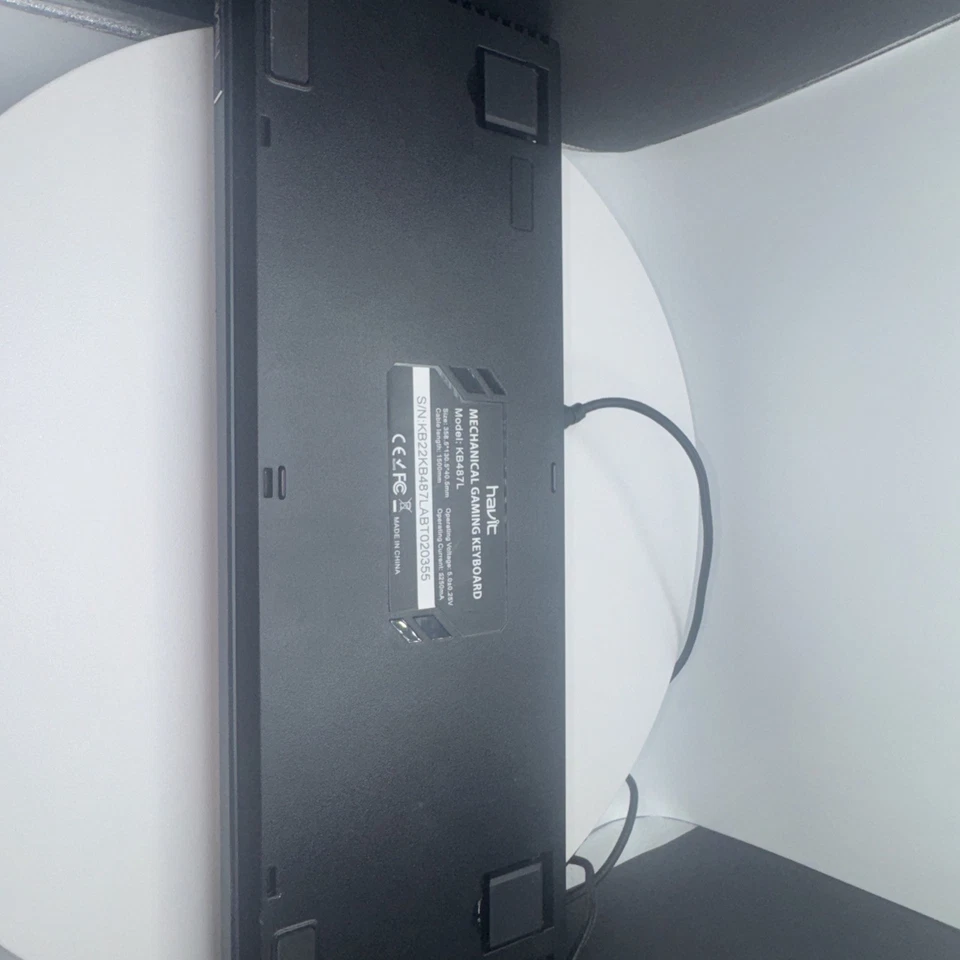 Havit KB487L-US Mechanical Keyboard Wired Compact PC Keyboard w/ Number Pad - Image 4 of 4