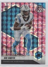 2021 Panini Mosaic Rookies Pink Camo Mosaic Prizm Shi Smith #391 tm7