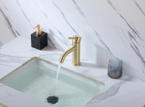 Elegant Lighting FAV-1006 Victor 1.5 GPM 1 Hole Bathroom Faucet - Chrome - Picture 11 of 12