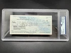 Joe Montana Autographed Personal Check 1980 to San Francisco 49ers PSA/DNA RARE!