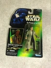 Action Figure NIB Kenner Green Star Wars Power of the Force Han Solo Endor Gear