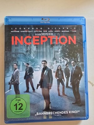 Inception Leonardo DiCaprio Blu ray