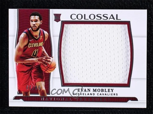 2021-22 Panini National Treasures Colossal Rookie Materials /99 Evan Mobley RC