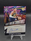 2024-25 Panini Donruss Optic Fast Break Pink 05/25 Signatures Bennedict Mathurin