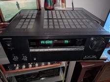 ONKYO 7.2CH HOME THEATER RECEIVER  TX-NR696  BLACK  NO REMOTE READ DESC