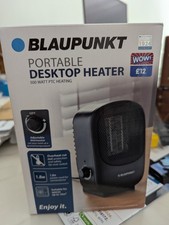Blaupunkt 500 W Portable Desktop Heater – Compact PTC Fan Heater for Home Office