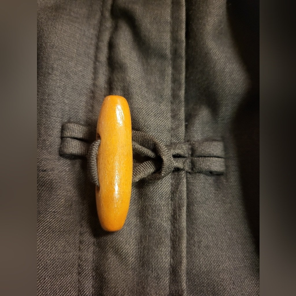 Om Gallery Handmade Toggle Jacket – Removable Hood - image 9