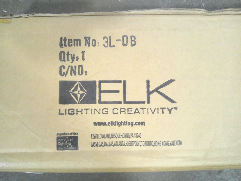 ELK Lighting Illuminare 3 Light 2" Linear Bar in Oil Rubbed Bronze 3L-OB - Image 2 of 2