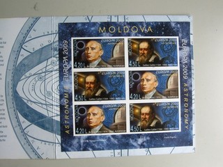 X1 CEPT Europa MH/Markenheftchen Block UNGEZAHNT MOLDOVA 2009 Pfrs/MNH/