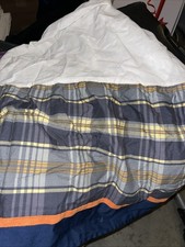 Boys Plaid Crib Bed Skirt