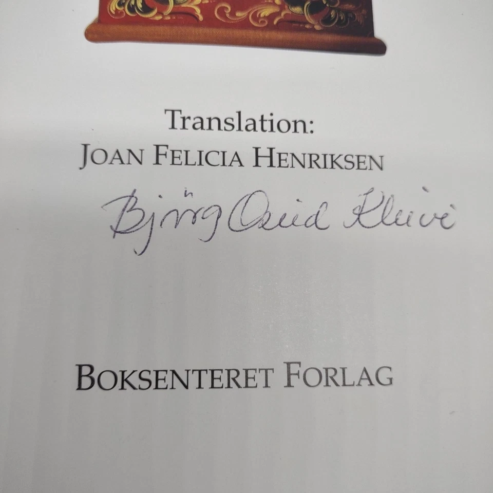Rosemaling: Decorative Painting from Norway by Bjorg Oseid Kleivi Signed HB - Image 3 of 4