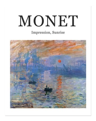 Monet Impression Sonnenaufgang Wandkunst Elegante Wohnkultur Impressio