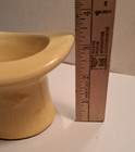 shawnee pottery stars and stripes top hat yellow planter 1940s nice shape — photo 10