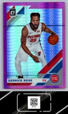 2019-20 Donruss Optic #116 Derrick Rose Hyper Pink