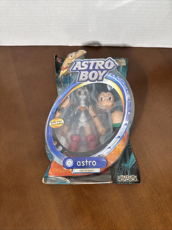 "Figura Bandai 2004 8"" Construye tu propia ASTRO BOY ilumina ojos esqueleto interior" Foto 4 de 4