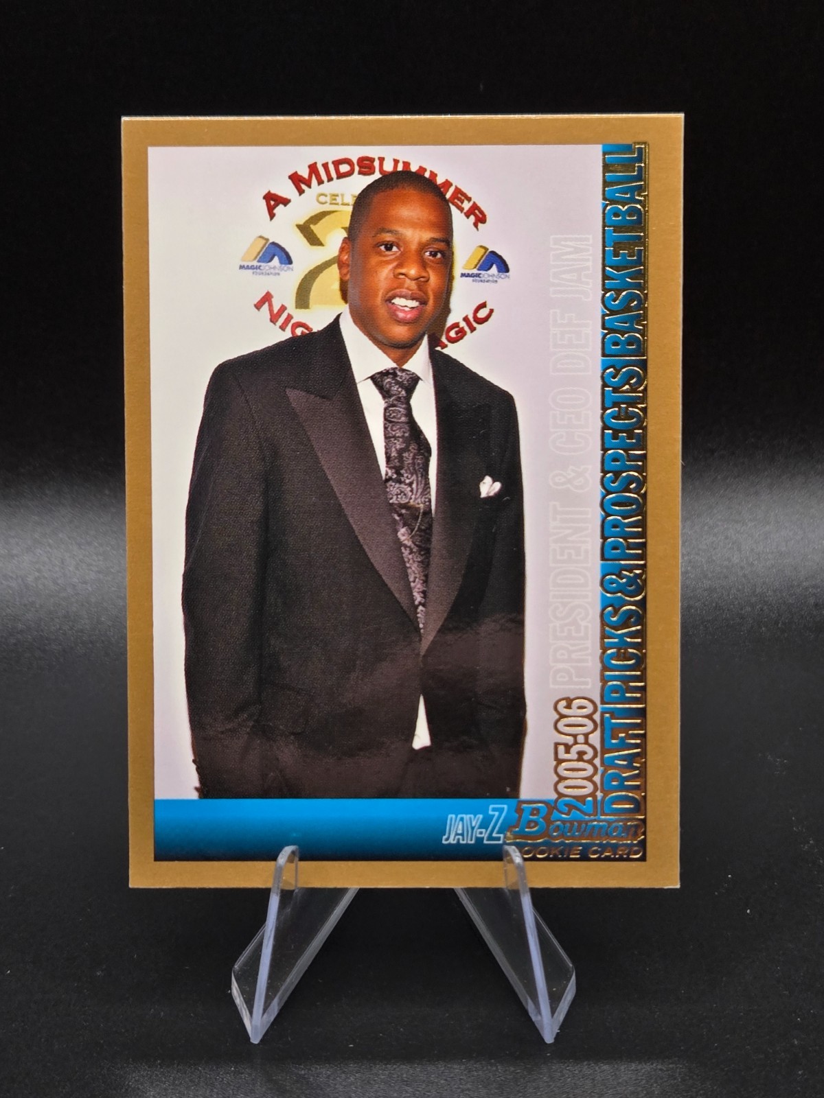 2005-06 Bowman Gold #151 Jay-Z