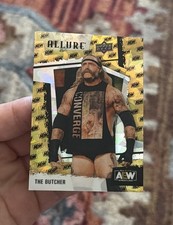 2022 Upper Deck Allure AEW AEW Logo /299 The Butcher #62