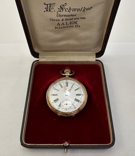 Antike Taschenuhr 14K / 585er Gold ca. 73 7 Gramm