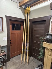 ‘ Muggel Spree ‘ Oars for Sculling, Made In GDR, 117” Long, Original As Found