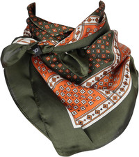 27.5 Inches Satin Head Scarf -Hair Scarf Silk Head Scarf Silk Bandana Hair Wrap