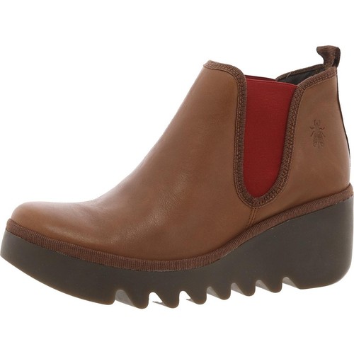 Fly London Byne 349 braune Stretch-Chelsea-Boots für Damen 38 Medium (B, M) BHFO 2420 - Bild 1 von 3