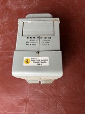 General Electric 9T51Y110 Transformer Primary 120/240 , Secondary 12/24 , KVA 1