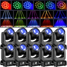 150W LED Beam Moving Head Light 18 Prism Gobo Stage Light DMX512 DJ Party Light