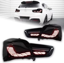 Fanali Posteriori LED Neri Dinamici GTS Look BMW Serie 1 F20 F21 LCI 2015-2019