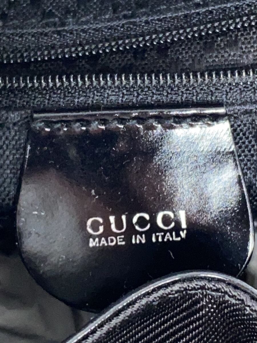 GUCCI Backpack Nylon Black Solid Color - image 5