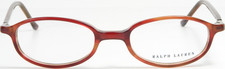 Ralph Lauren RL 1333 H04 Red Brown Eyeglasses Glasses Frame 45-18-140 Italy NEW
