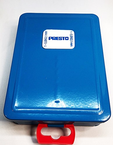 Presto HSCO 8% Cobalt Jobber Drill Set 1- 5.9mm X 0.1 increments 09501M50 - Picture 2 of 3
