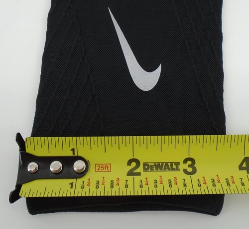 Nike Zoned Support Arm Sleeves Running Adult L/XL Black/Silver - Picture 6 of 6