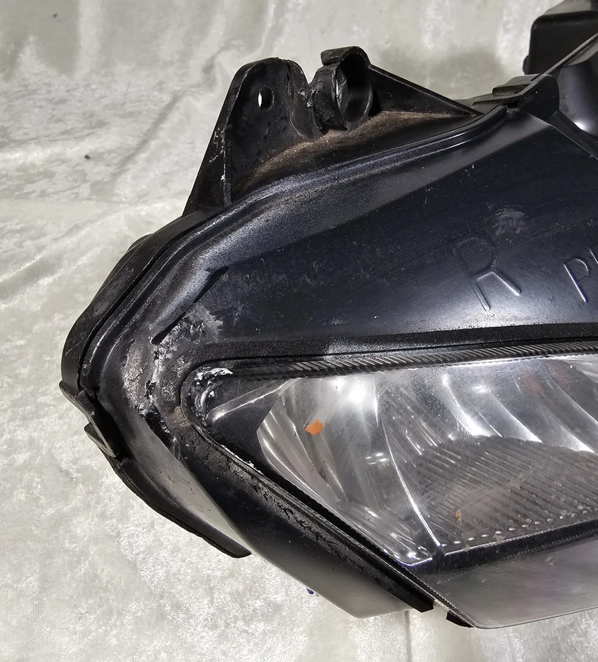 06-07 YAMAHA YZF R6 Faro delantero Faro luz lámpara Foto 4 de 4