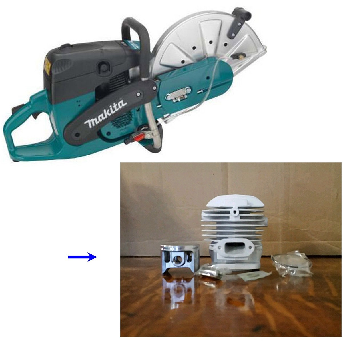 Saws Makita Dpc 7301 DHS Quality Parts 394-137-016 Cylinder Assembly