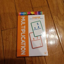 BAZIC Multiplication Flash Cards (36/Pack) -Numbers Elementary Math Game