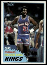 1981-82 Topps #95 Reggie King