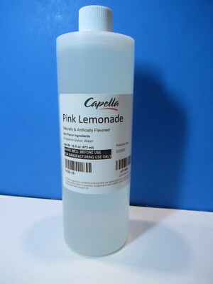 New Capella Pink Lemonade Concentrated Flavor 16 oz Flavoring