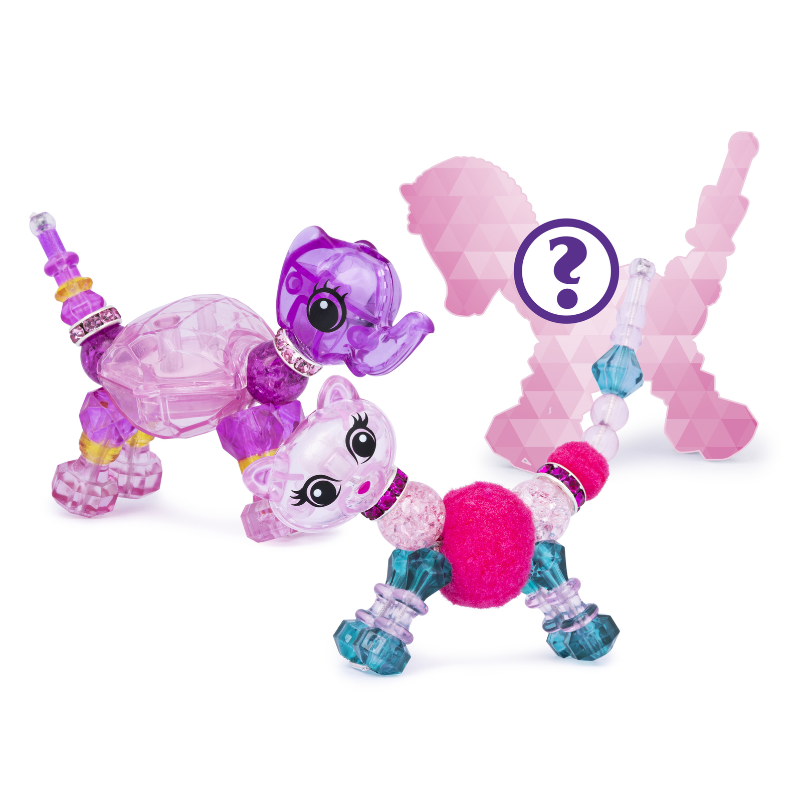 Twisty Petz Series 3 3Pack Stomperz Elephant Babypuff Kitty and