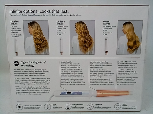 T3 Whirl Trio Interchangeable Styling Wand Set: Tapered, 1 - 76583-UK - Picture 4 of 8
