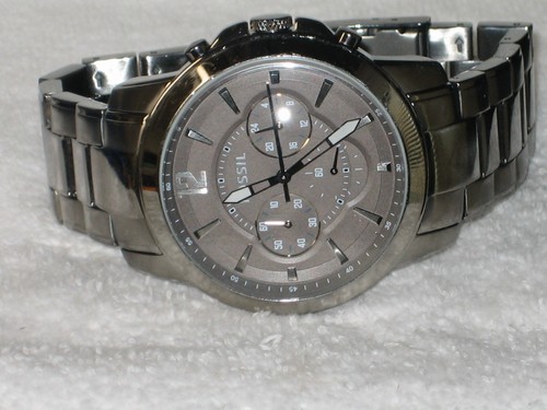 Fossil Grant Chronograph Gunmetal Ion 