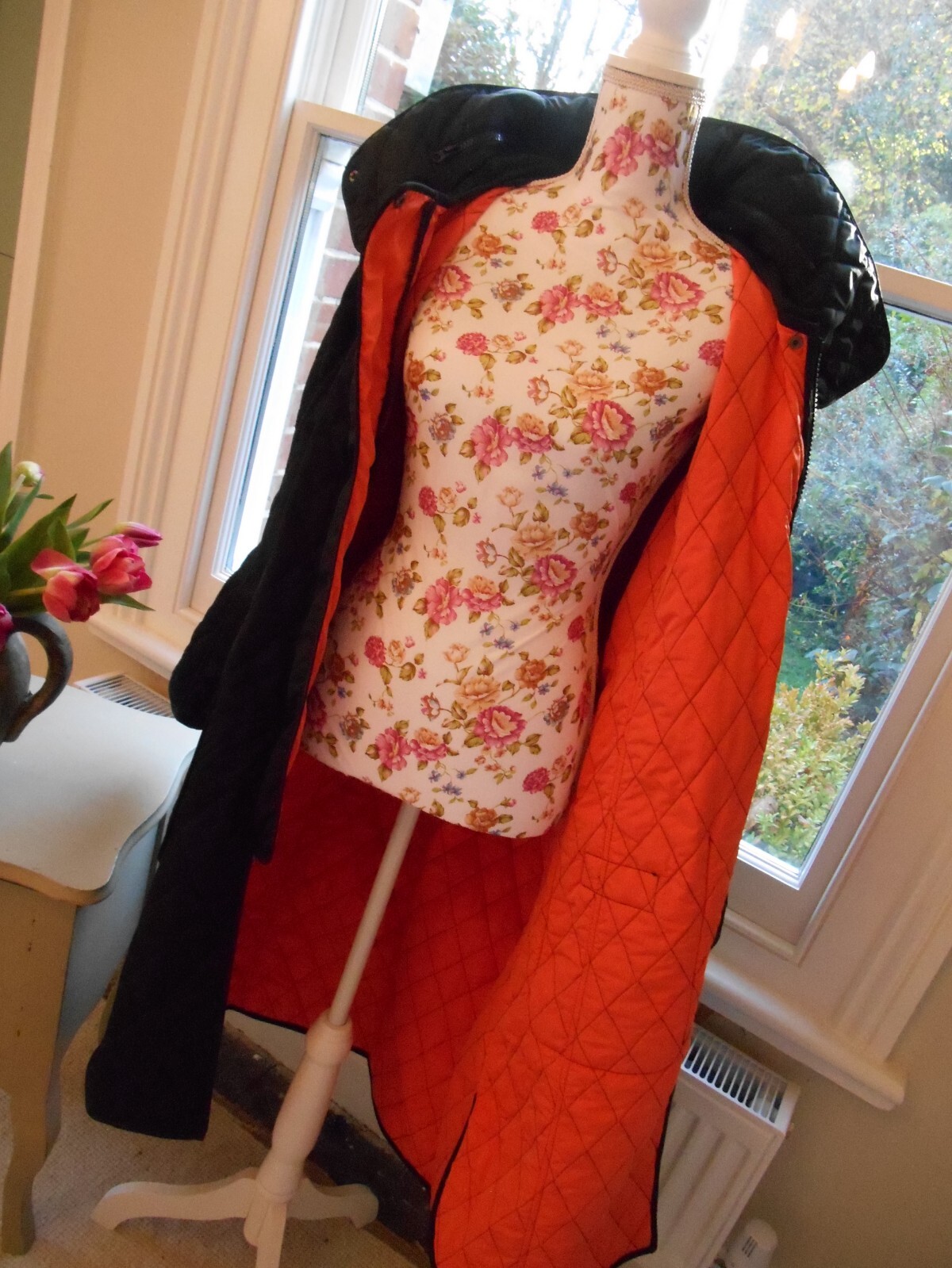 French Connection Oversized Aris Quilt Reversible Coat eBay