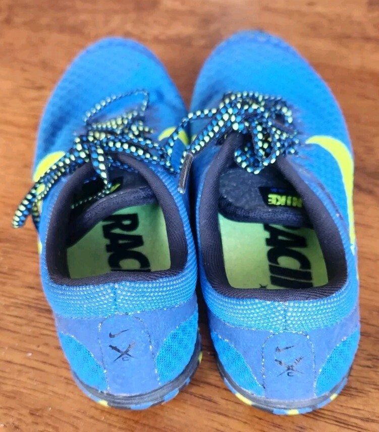 Nike 749349 Zoom Rival XC Men's Blue/Lime Green Lace Up