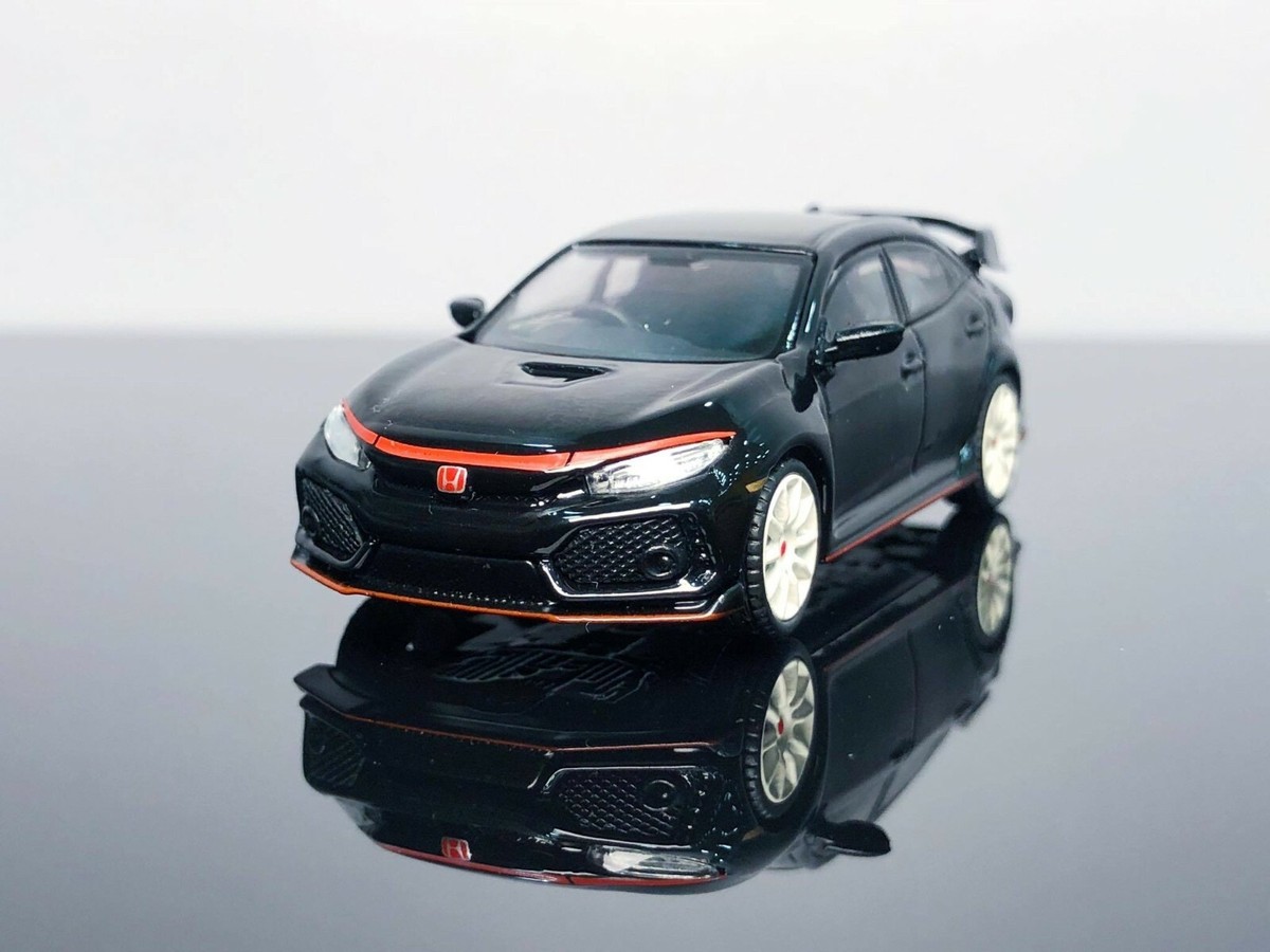 MINIGT Honda Civic TypeR クリスタルブラックL&Rセット MINI GT 11 Honda Civic Type R Crystal Black Module Ed