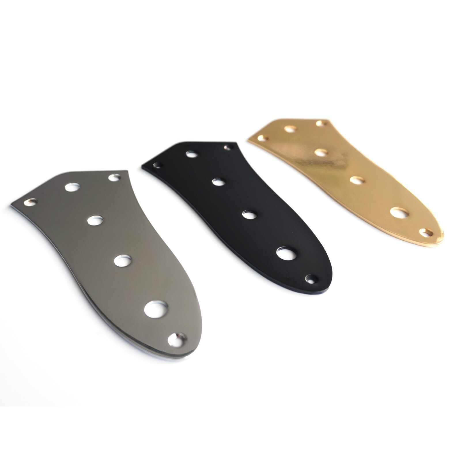 Jazz Bass Control Plate for Fender JB Guitars Chrome Black Gold eBay