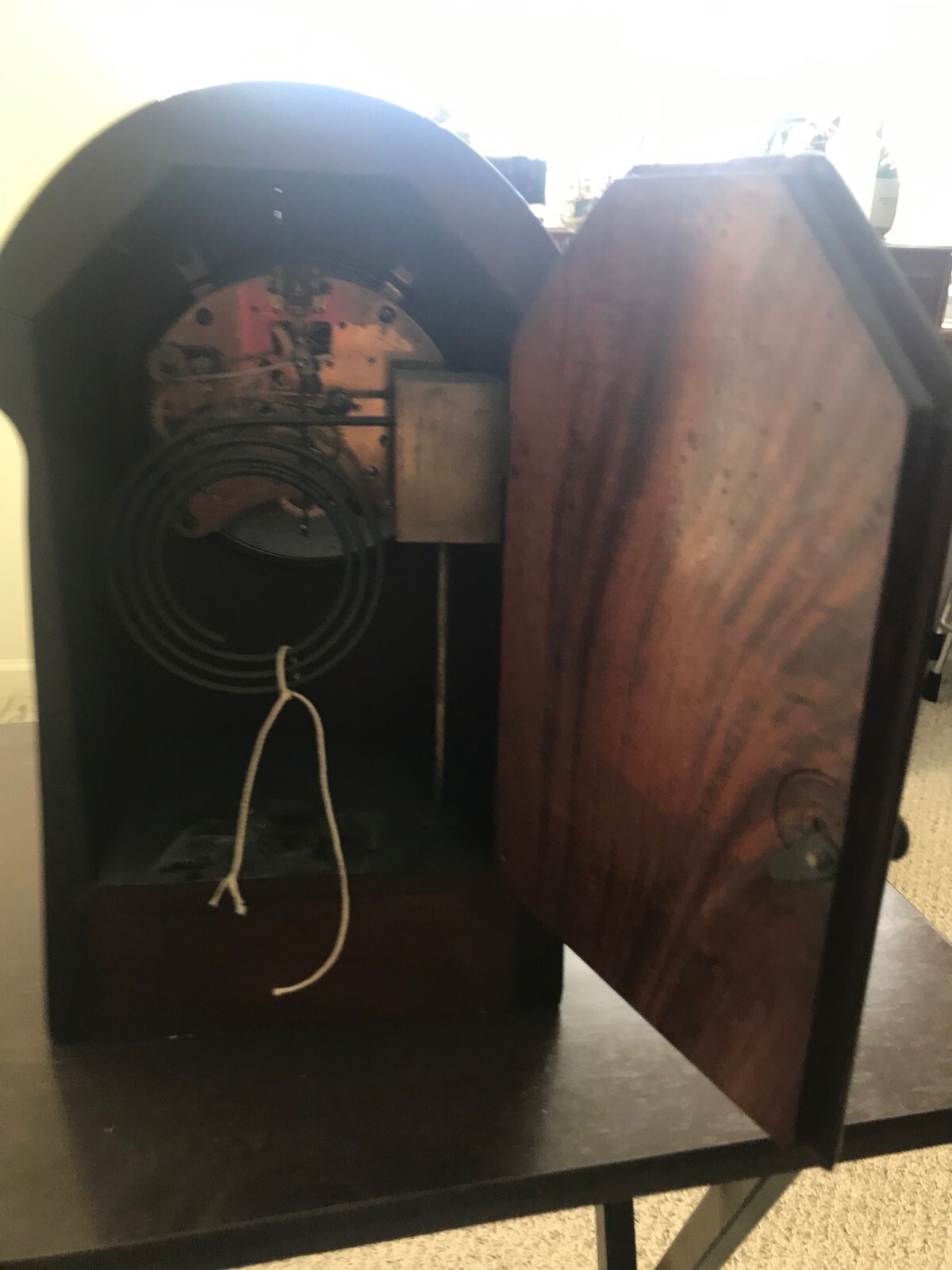 antique waterbury mantle clock eBay