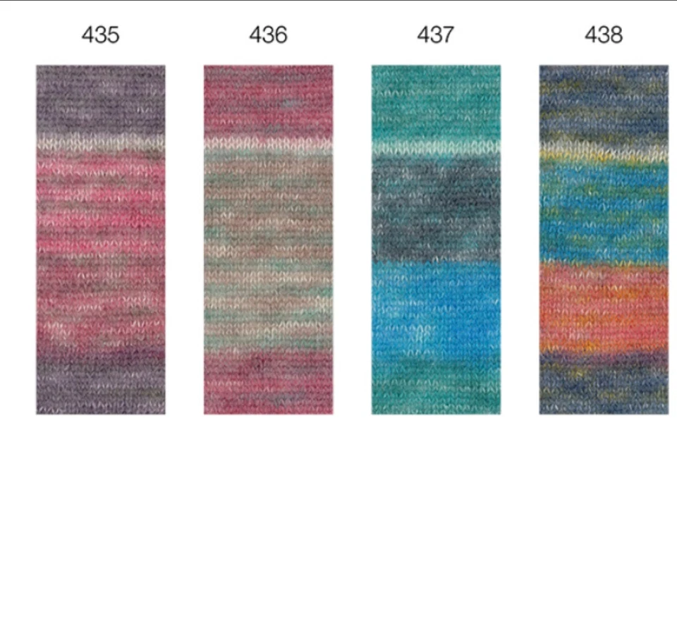 Lana Grossa SILKHAIR Print, Mohair/Seide, 25g ca. 210m, versch.Farben - Bild 3 von 3