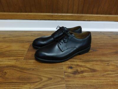 JCREW Kenton Leather plain toe Bluchers Shoes $198 H8770 10 