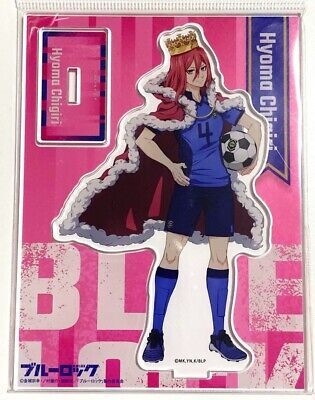 Blue Lock Crown King Acrylic Stand Figure Hyoma Chigiri Soccer Anime JAPAN  